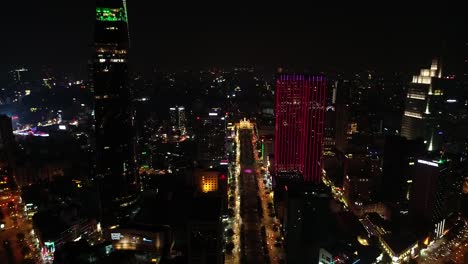ho chi minh city at night