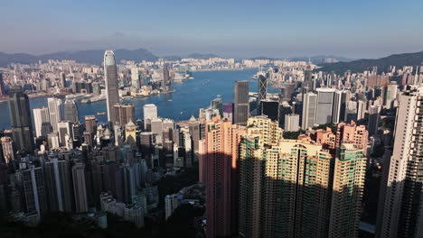 a view of a large city and a body of water