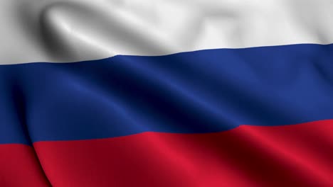 russia satin flag