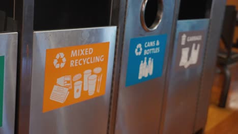 compost bins, recycling, garbage bins