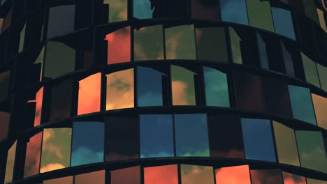 4k abstracte architectuur achtergrond.