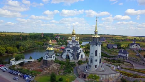 landscape park, church of st. eugene, aerial view 05