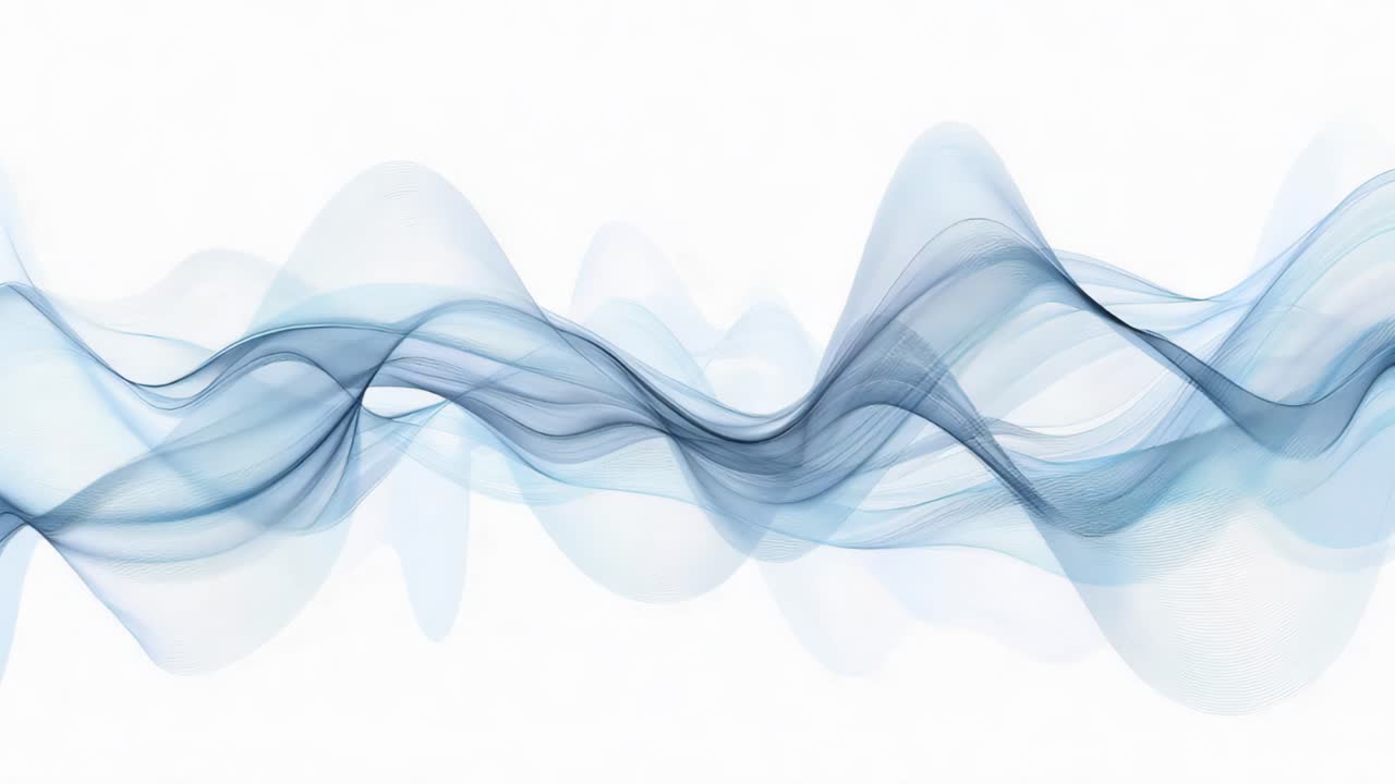 Ondas azules abstractas