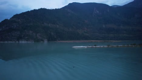 squamish spit conservation area chill relaxing landscape canada rocky mountains