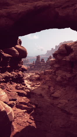 red rock canyon landscape