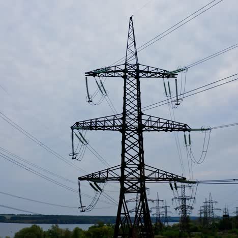 electricity transmission power lines