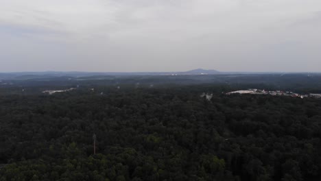 forest neighborhoods july 4th fireworks kennesaw mountain woodstock cherokee county georgia aerial drone