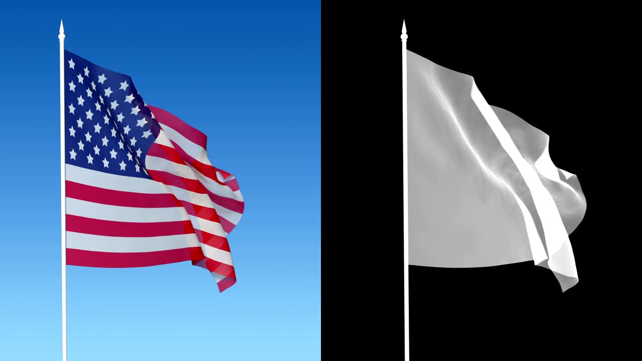 bandera estadounidense