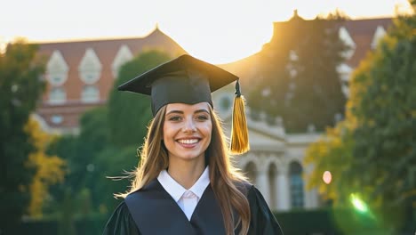 graduation day portrait