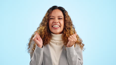 cara, baile y mujer con celebración