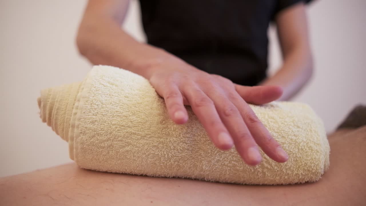 professional spa massage, back, foot, whole body massage