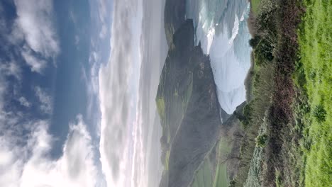 aerial view of an impactful seascape