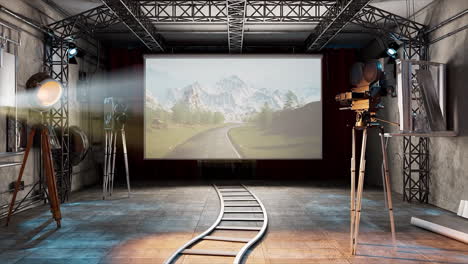 vintage movie theater