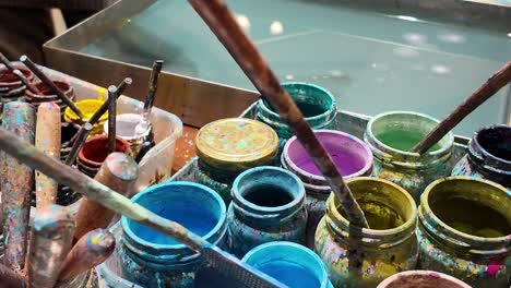 artist's paint supplies