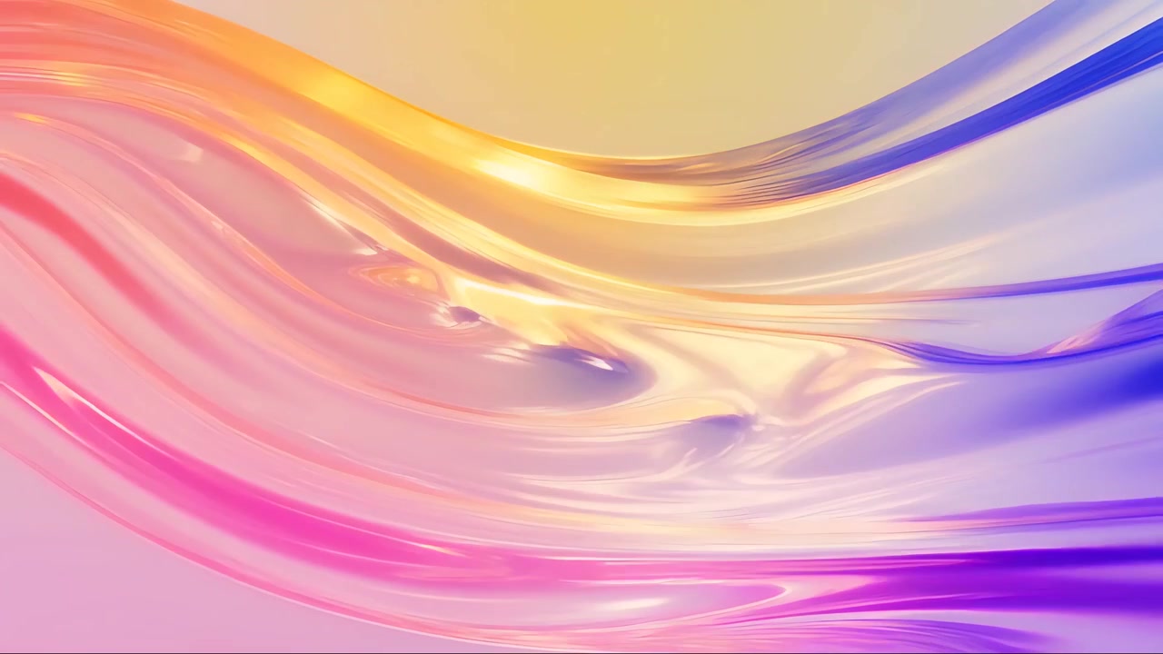 Abstract Fluid Motion Background 4K