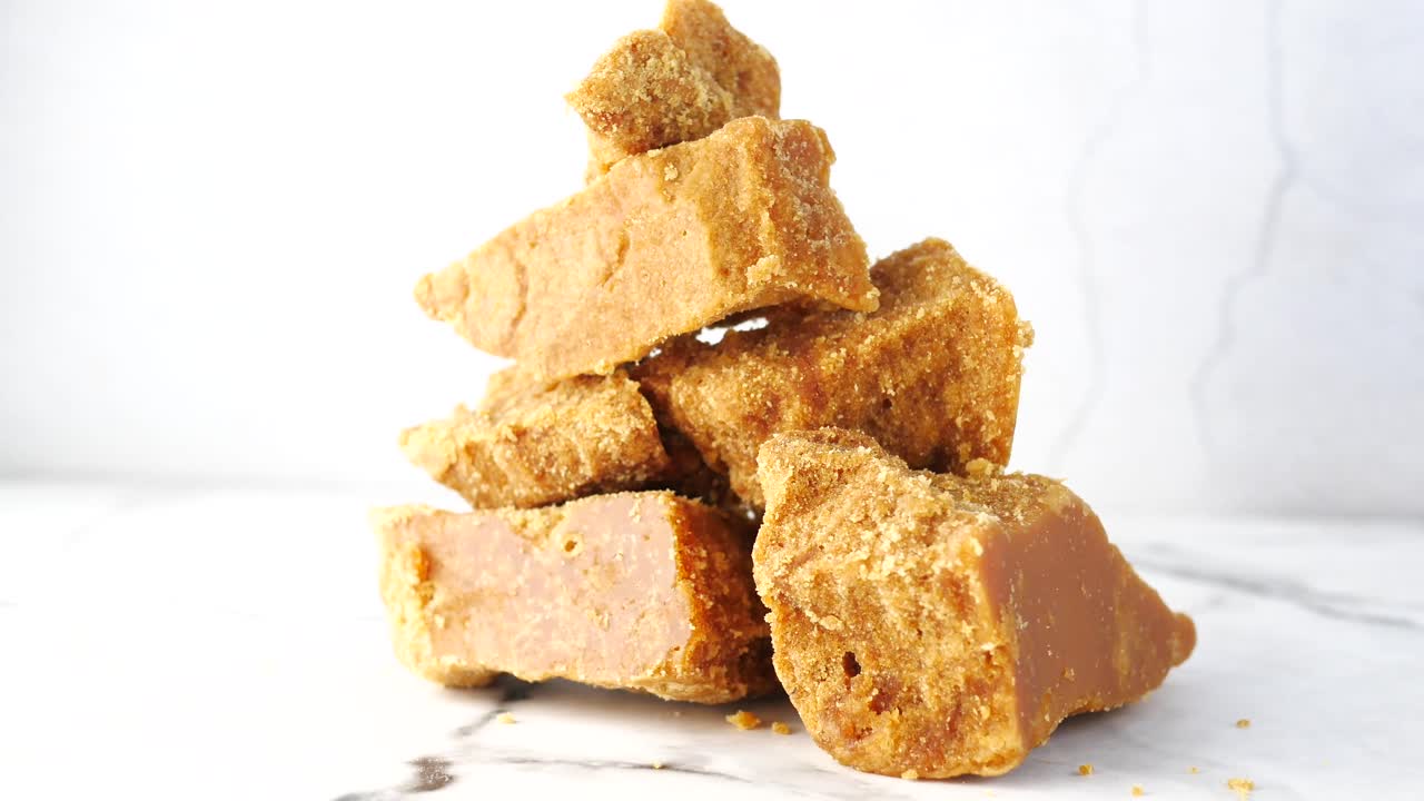 Pile of Jaggery Cubes