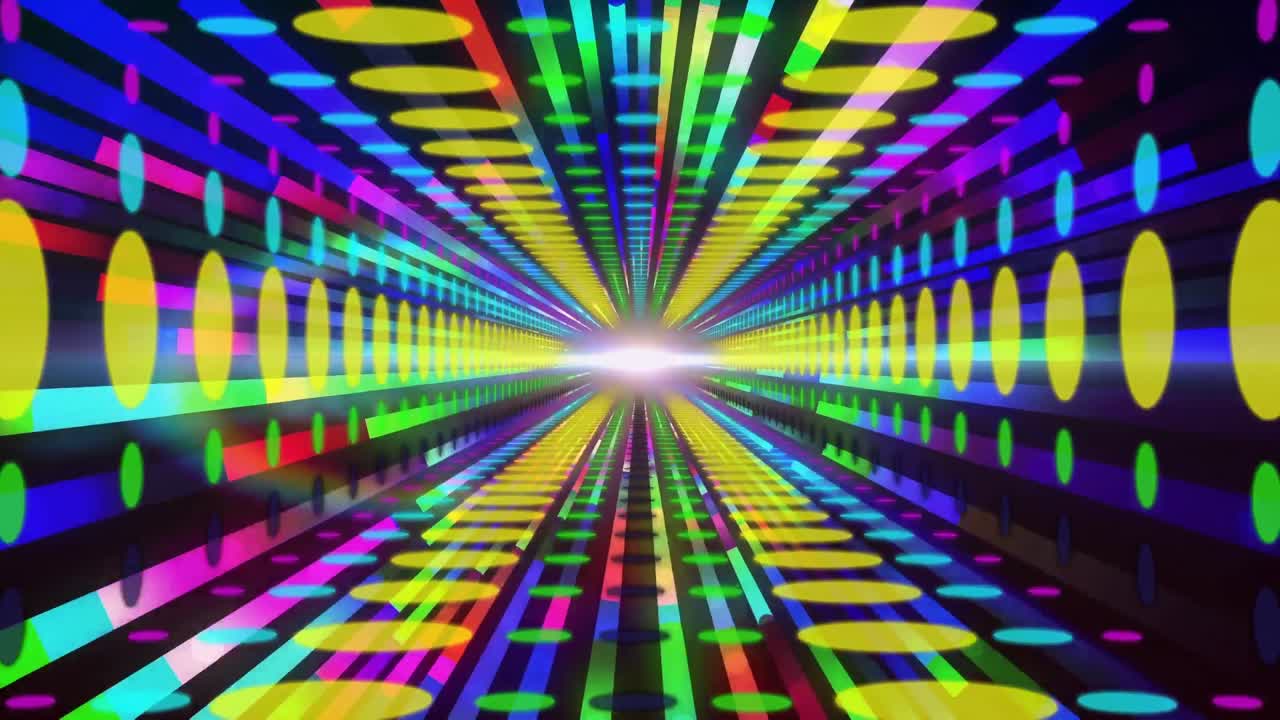 tunnel di modelli circolari