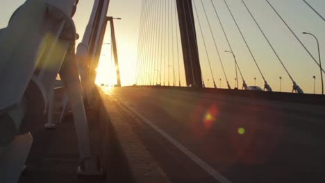 automobile traveling over a bridge charleston south carolina