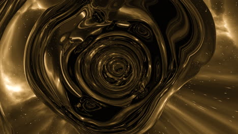 golden cosmic vortex