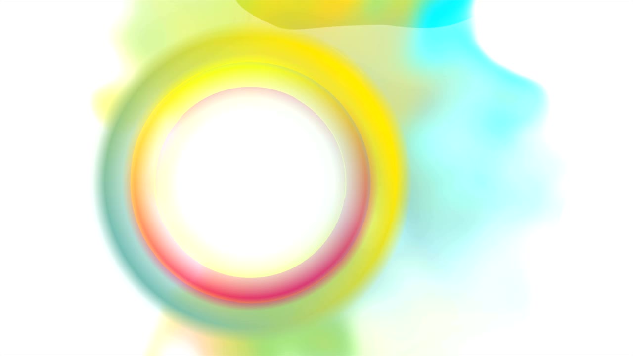 다채로운 추상 액체 파동 배경 비디오 애니메이션