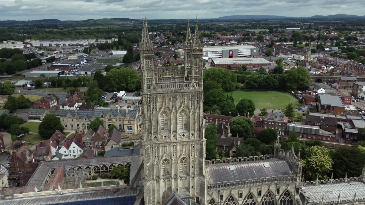 Aerial View of Gloucester Cathedral