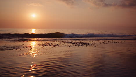 cinematic sunrise at seashore at early morning 7