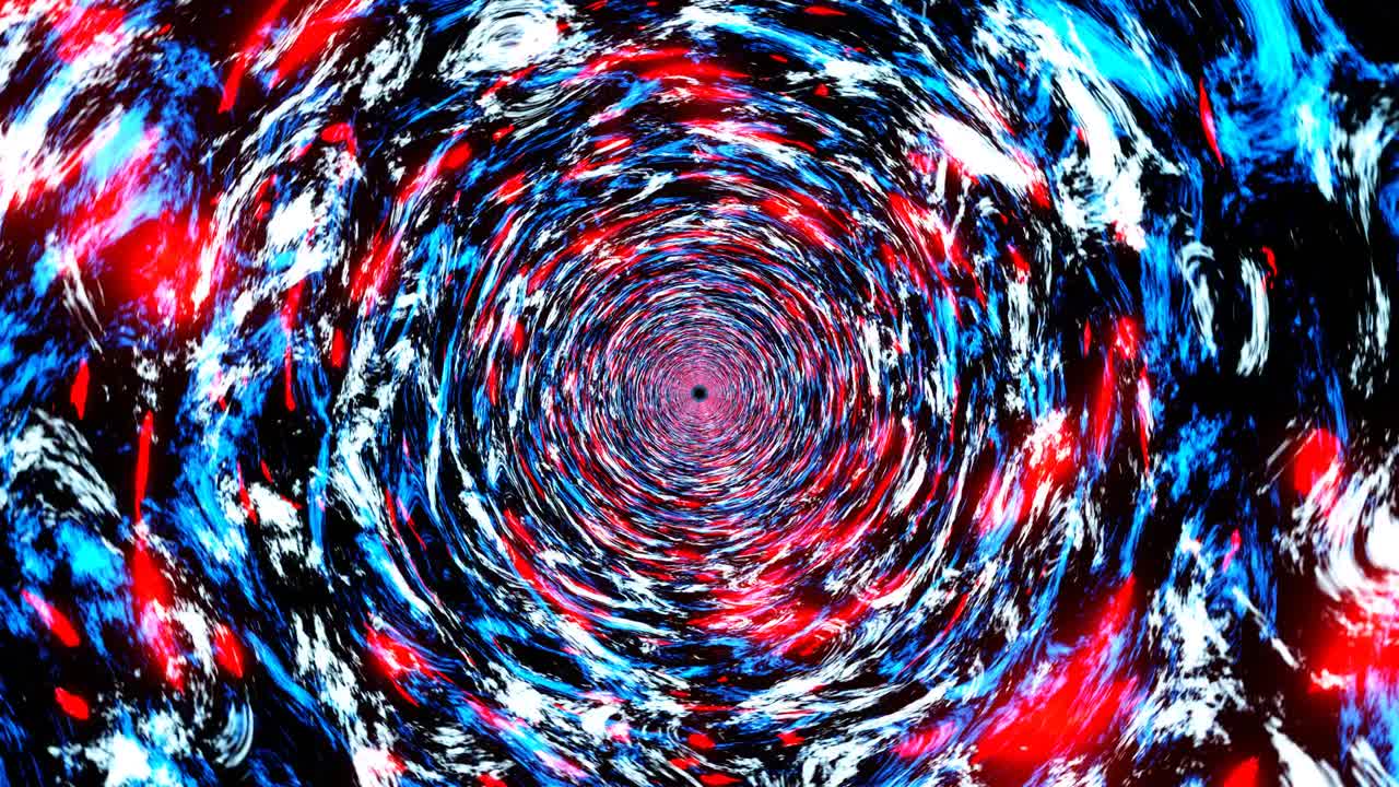 4K Act technology background with glitter particle motion in a cyber spacebstra. Futuristic background