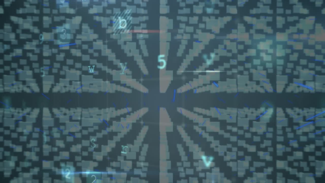 animación de iconos de carpetas y procesamiento de datos