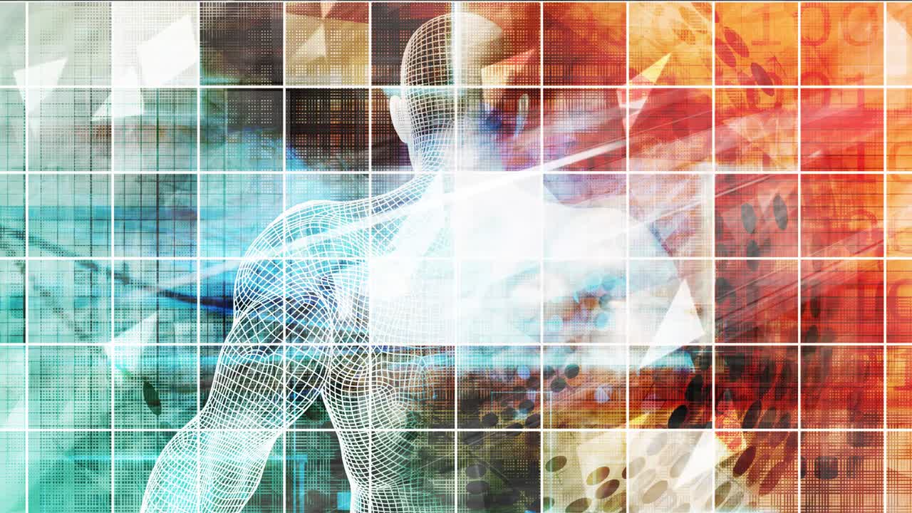 ciencia tecnología fusionándose en uno como un concepto