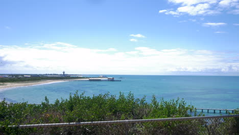 View-from-Queenscliff-Victoria,-Australia-of-Bass-Straight