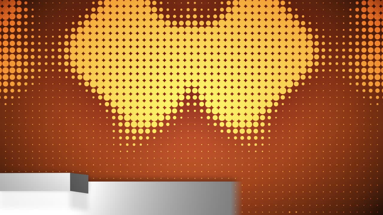 전 세계를 가로질러 움직이는 스의 애니메이션과 가짜 뉴스 텍스트