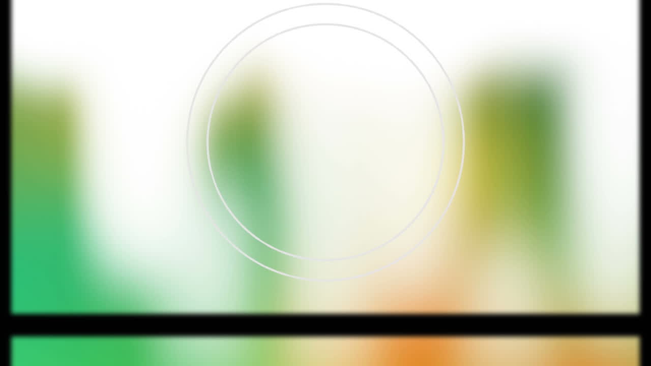 다채로운 디지털 배경 위에 필름 릴의 애니메이션