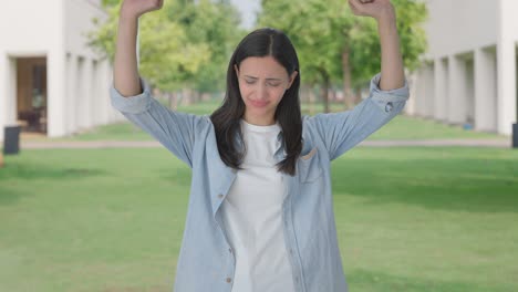 Tired-and-lazy-Indian-girl-yawning