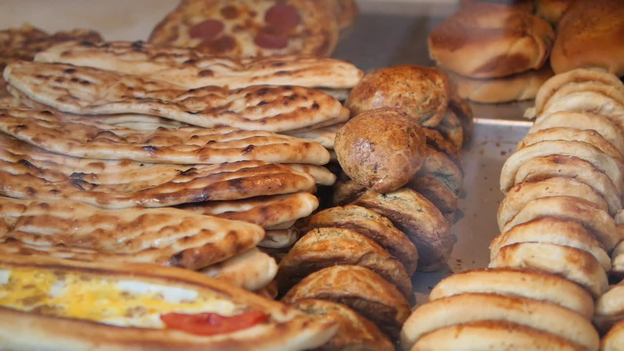 Delicious Assortment of Freshly Baked Goods and Pastries