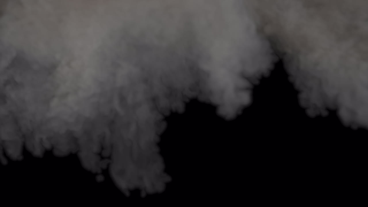 추상적인 연기 구름