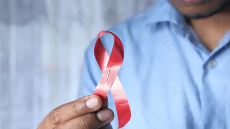 red ribbon awareness