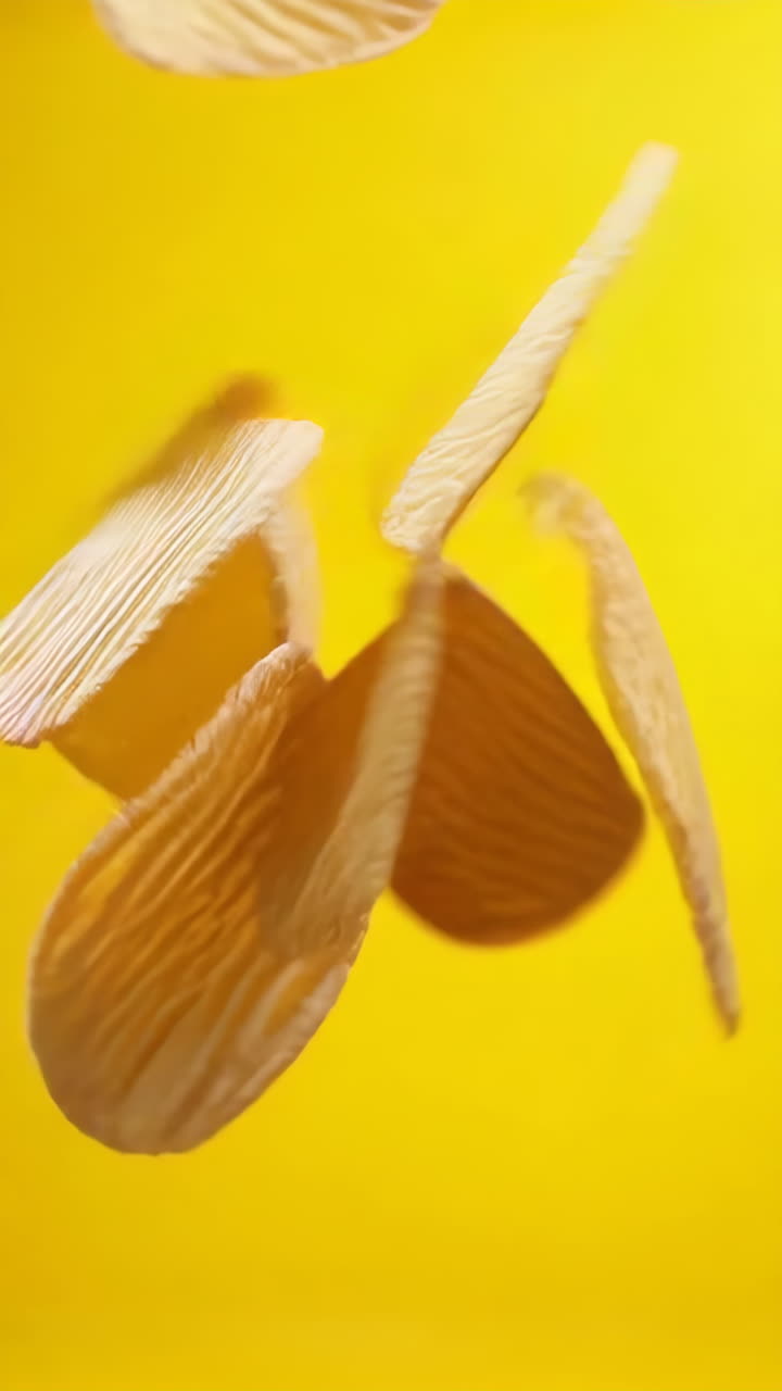 patatas fritas cayendo