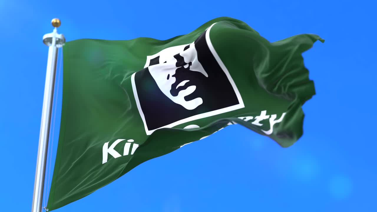 미국 워싱턴 주 킹 카운티의 국기 - 루프