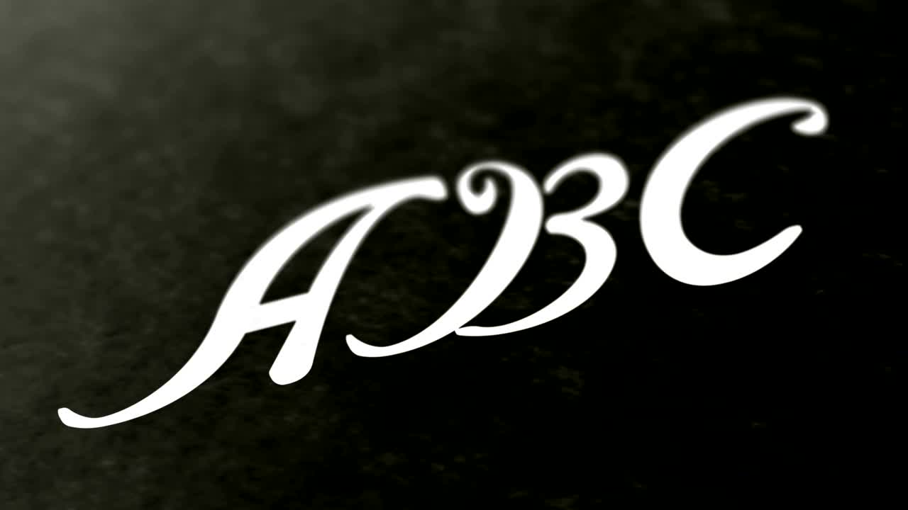 "abc" en la página. las imágenes de bucle tienen resolución de 4k.