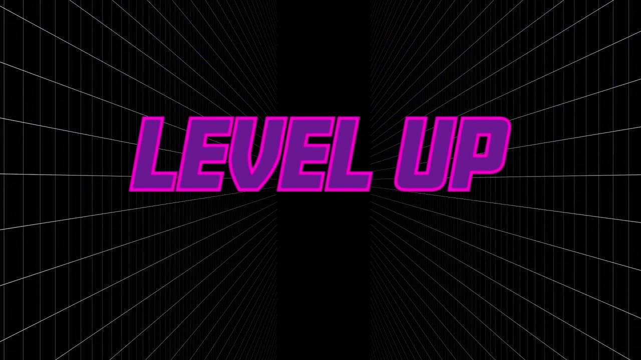 Digital animation of colorful abstract shapes moving against black background