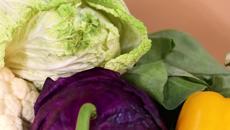 assorted vegetables displayed in vibrant, fresh arrangement