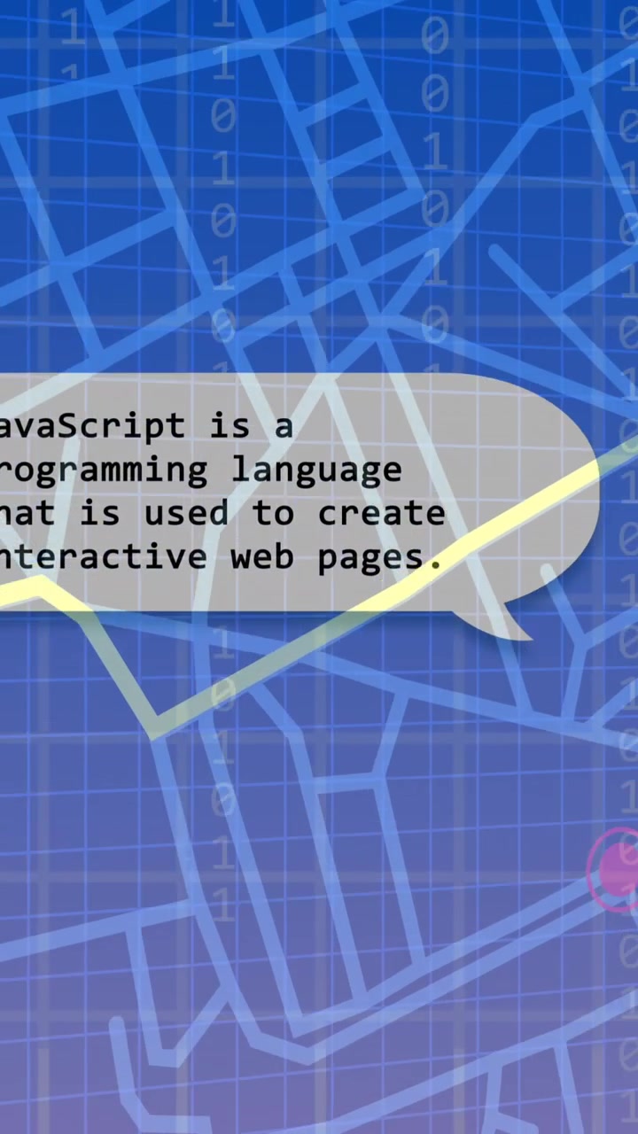 Animation of online ai chat processing over city grid map