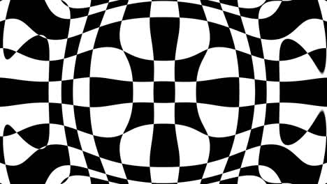 water drops on chess board abstract black white squares background animation