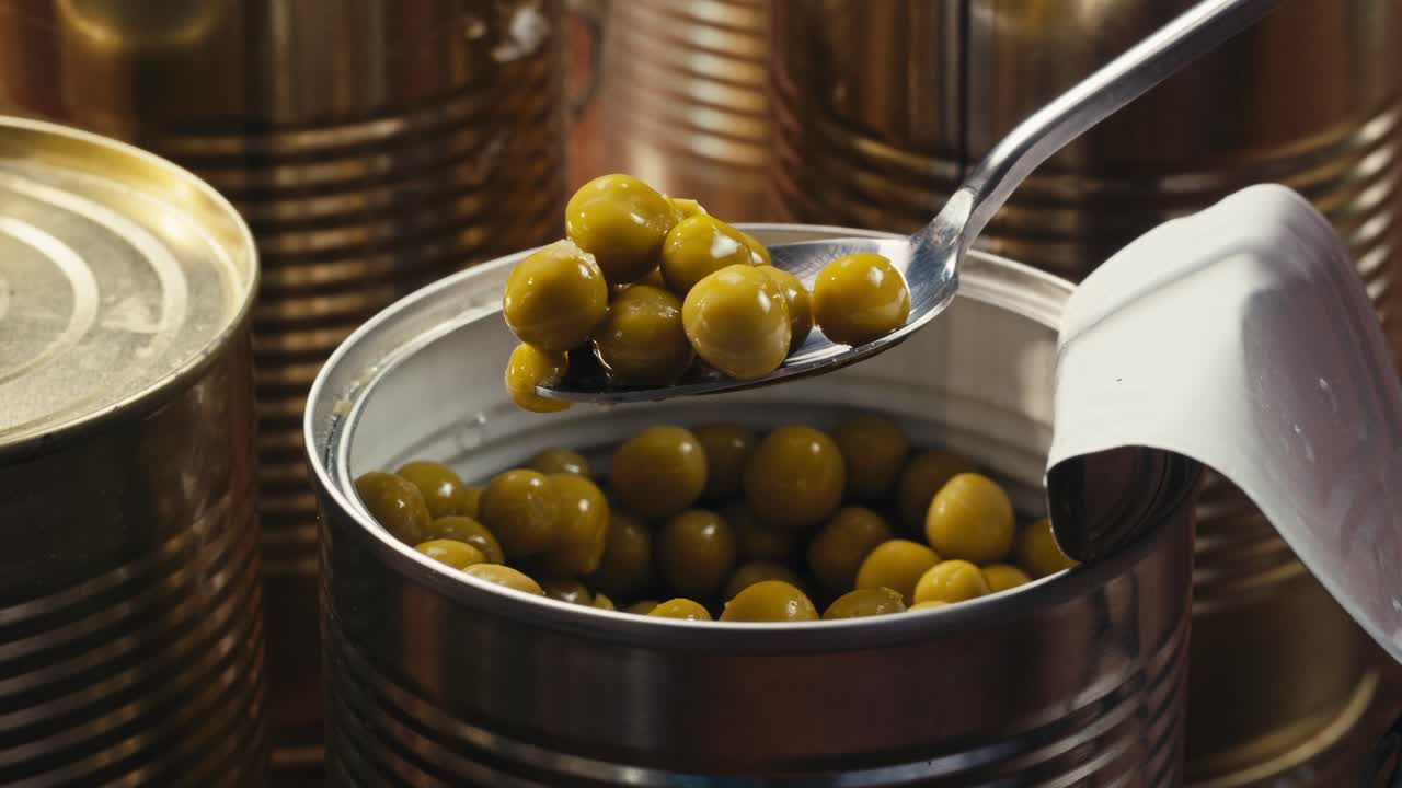 Opening a Can of Green Peas