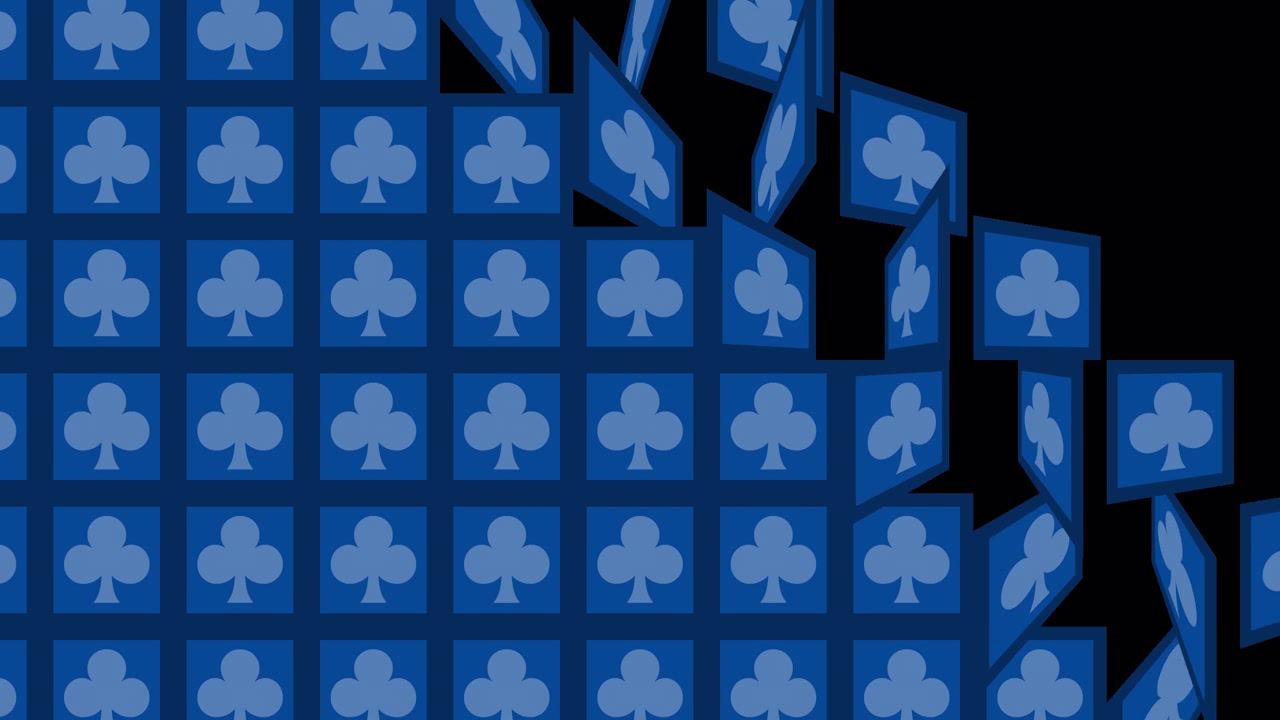 Clubs Pattern Background