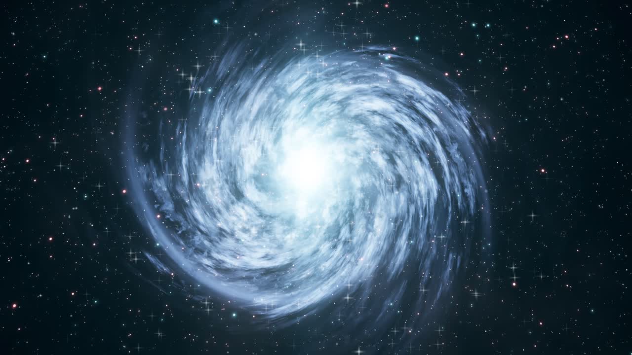 A Stunning Spiral Galaxy in Deep Space