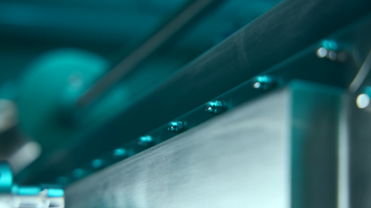 close-up de las máquinas industriales