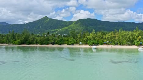 paisaje de la isla mauricio