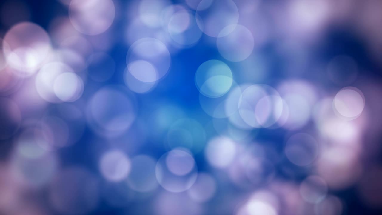 luces brillantes azules y rojizas en movimiento, reflejos de luz desenfocados fondo bokeh en bucle