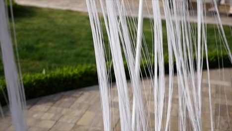 decorado para la ceremonia de bodas